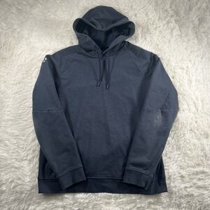 Lululemon City Sweat Hoodie Mens Large Navy Pullover Sweater Thermo Activewear